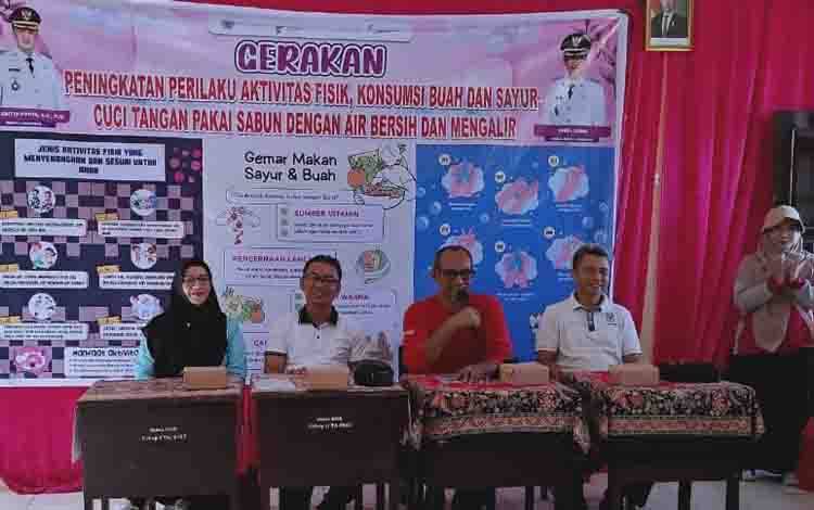 Dinkes Lamandau Dorong Kebiasaan Hidup Sehat Siswa SDN Purwareja