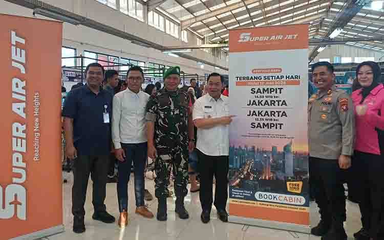 Bupati Kotim Harap Kehadiran Airbus Super Air Jet Buka Pasar Produk UMKM hingga Luar Daerah