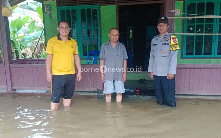 Debit DAS Katingan Naik 4,5 Meter, Warga Bantaran Sungai Diminta Waspada