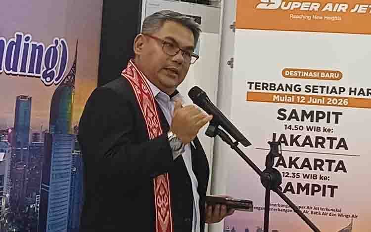 Otban Balikpapan Minta Kotim Jaga Keberlanjutan Penerbangan Super Air Jet di Bandara H Asan Sampit