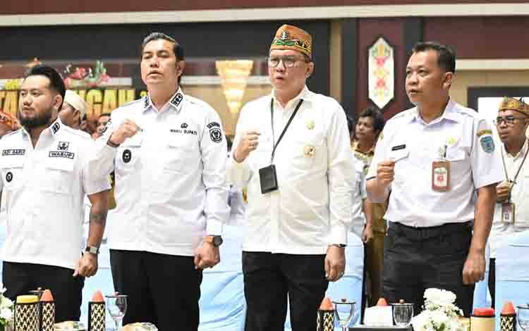 Pemkab Lamandau Ikuti Rakerda dan Dialog Interaktif APDESI Kalteng