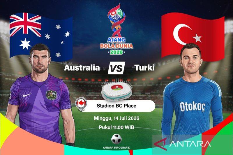 Australia Bungkam Turki 2-0 di Laga Grup D Piala Dunia 2026