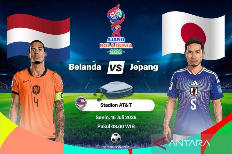 Belanda vs Jepang di Piala Dunia 2026, Duel Dua Tim Menyerang yang Sarat Taktik