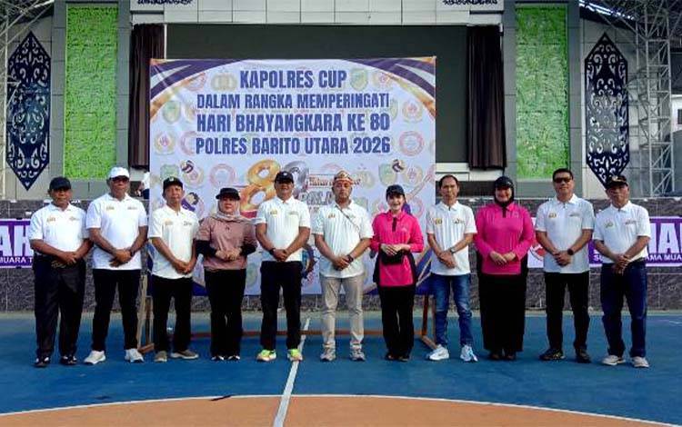 31 Tim Ikuti Kejuaraan Bola Voli Kapolres Cup 2026 di Barito Utara