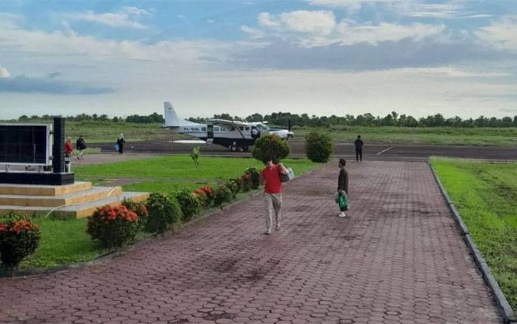 Rute Penerbangan Kuala Pembuang-Banjarmasin Masih Jadi Favorit Masyarakat Seruyan