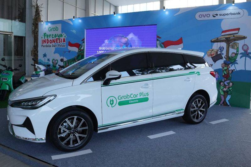 Grab Indonesia Operasikan 14.000 Kendaraan Listrik Sepanjang 2025