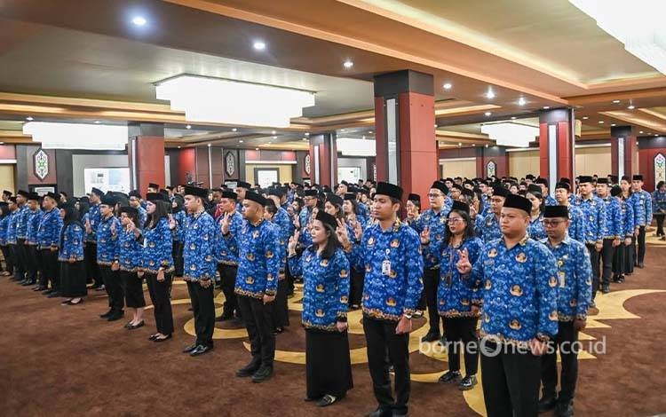 PNS Baru Diajak Berkontribusi Sukseskan Program Kartu Huma Betang Sejahtera