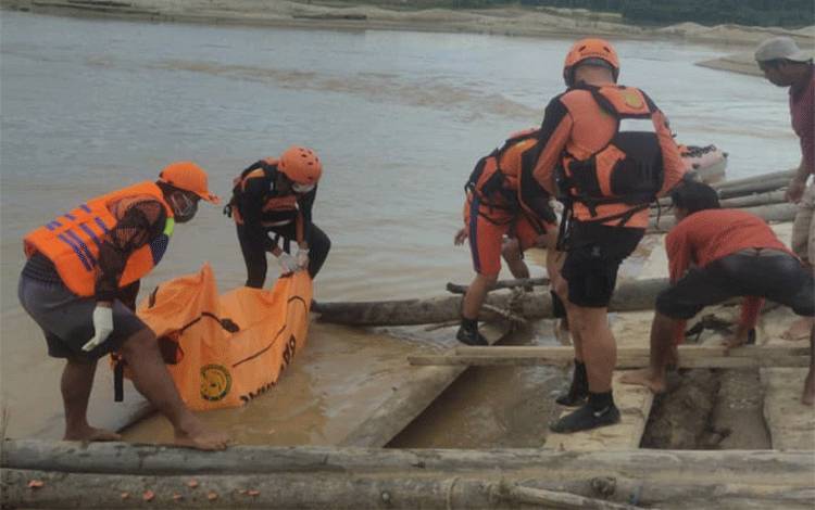 Korban Tenggelam di Sungai Kahayan Ditemukan Meninggal Setelah Tiga Hari Pencarian