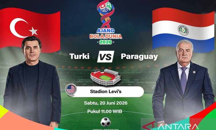 Pratinjau Turki vs Paraguay: Kedua Negara Usung Misi Bangkit