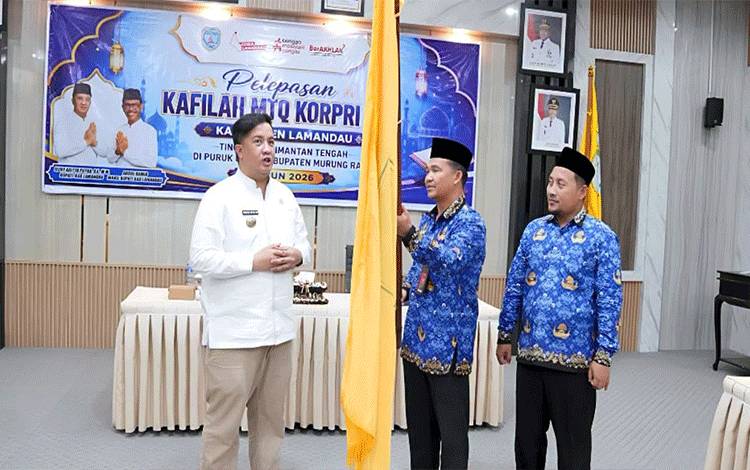 Kafilah Lamandau Didorong Tampil Maksimal di MTQ KORPRI Kalteng