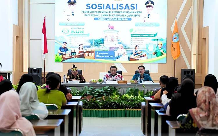 Kolaborasi Jadi Kekuatan Mendorong Pertumbuhan Ekonomi Lamandau