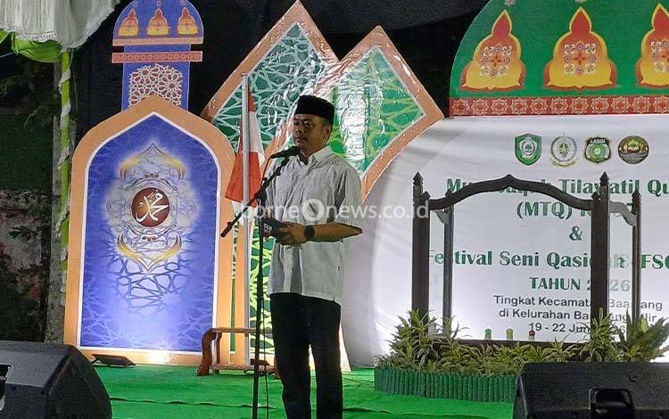 Camat Baamang Targetkan Masuk 5 Besar MTQ Kabupaten Kotim 2026