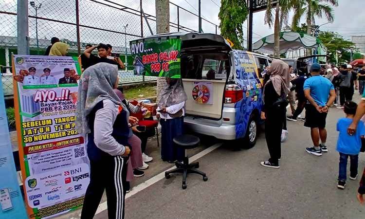 BPPD Barito Utara Buka Layanan PBB-P2 di CFD Guna Permudah Warga Bayar Pajak Tepat Waktu