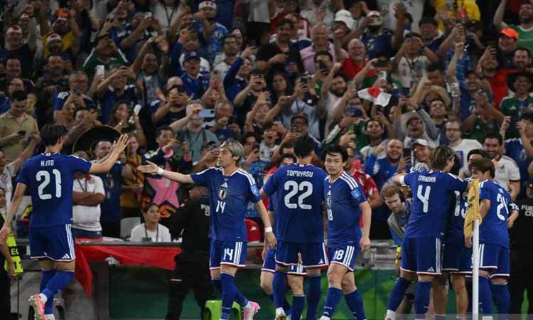 Timnas Jepang Eliminasi Tunisia Setelah Menang Besar 4-0