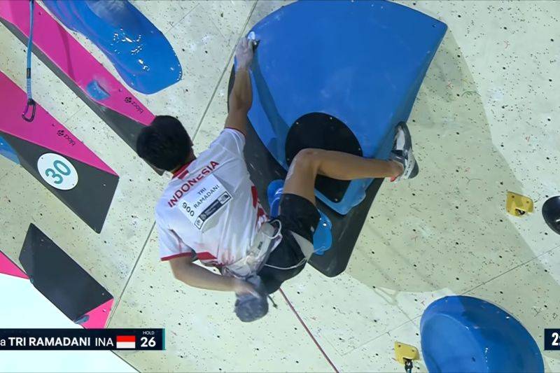 Putra Tri Ramadani Finis Keempat di World Climbing Innsbruck 2026