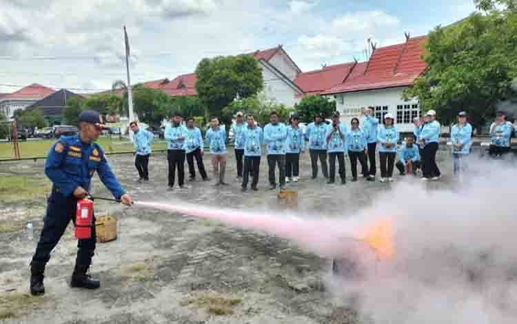 Pemko Palangka Raya Tingkatkan Pengawasan K3 Lindungi Pekerja
