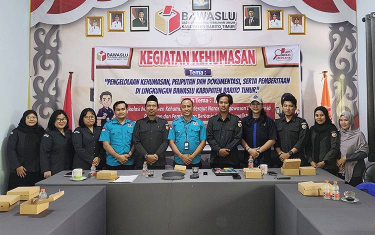Ketua PWI Bartim: Bawaslu dan Pers Memiliki Tujuan yang Sama Menjaga Demokrasi