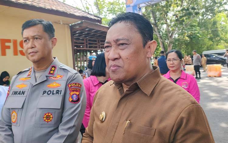 Wagub Kalteng Apresiasi Bakti Sosial Polda Kalteng