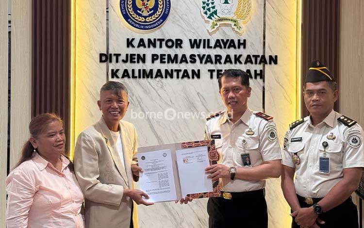 Ditjenpas Kalteng Perpanjang Kerja Sama Pembinaan Rohani Warga Binaan