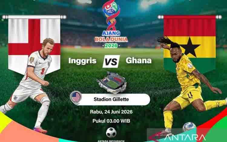 Inggris vs Ghana: "Three Lions" Akan Sulit Dihentikan