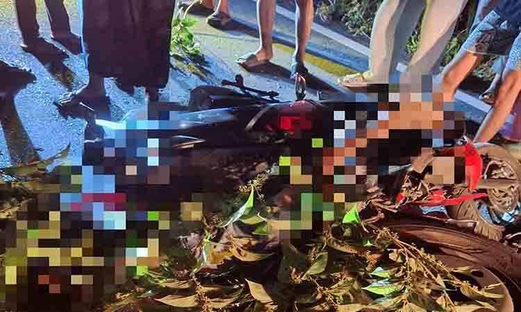 Korban Tabrak Lari Truk, Pemotor Tergeletak di Jalan Tamban Catur