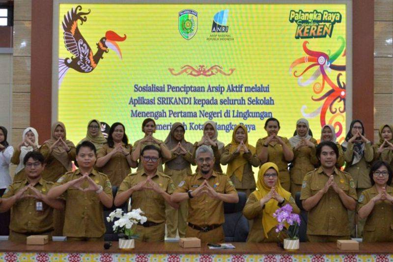 Pemko Palangka Raya Perkuat Digitalisasi Arsip SMP Lewat Aplikasi Srikandi