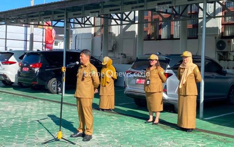 Ingkatkan Kualitas Kerja, BKPSDM Palangka Raya Sampaikan Empat Poin bagi ASN