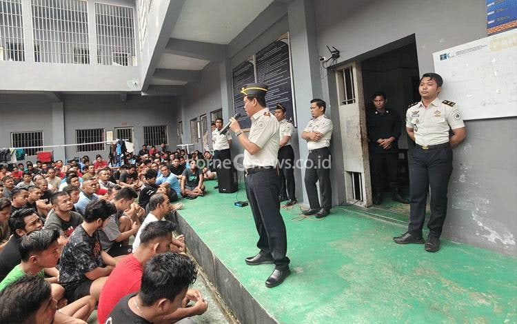 Lapas IIA Palangka Raya Tegaskan Komitmen Penuhi Hak Warga Binaan