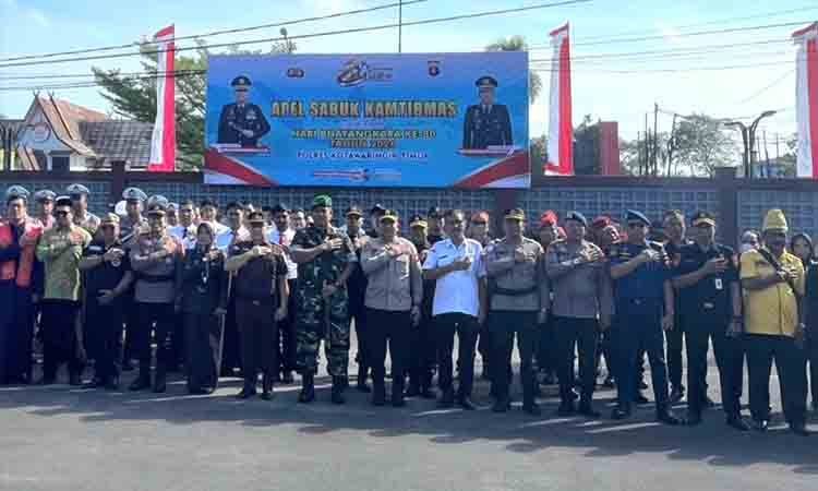 Pemkab Kotim Dukung Apel Sabuk Kamtibmas, Perkuat Sinergi Jaga Keamanan Daerah