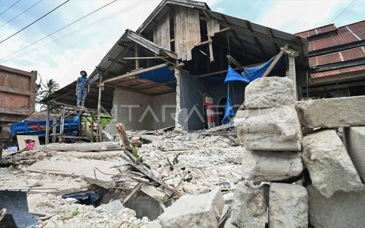 BNPB: 2.533 Rumah Warga Rusak Akibat Gempa