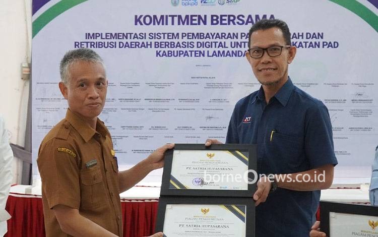 Sembilan Perusahaan Terima Apresiasi Pemkab Lamandau atas Kontribusi Pajak Daerah