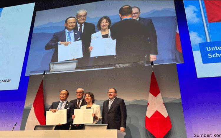 Indonesia-Swiss Sepakati Kerja Sama Hilirisasi Mineral dan Logam