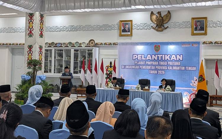 Agustiar Sabran Tegaskan Pelantikan Pejabat Bukan Sekadar Rotasi Jabatan