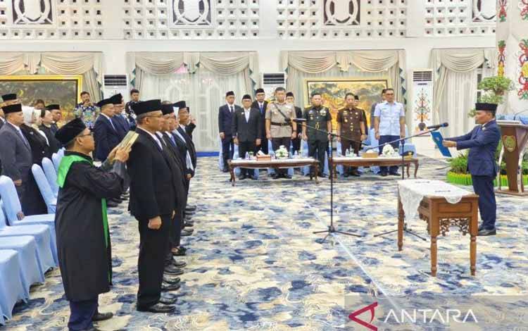 Perombakan Pejabat Pemprov Kalteng Merupakan Hasil Uji Kesesuaian Jabatan