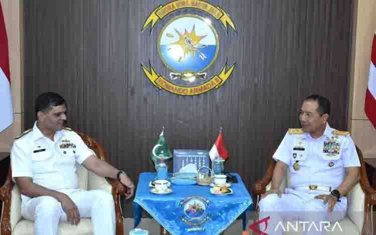 TNI AL Perkuat Kerja Sama Pertahanan dengan Angkatan Laut Pakistan
