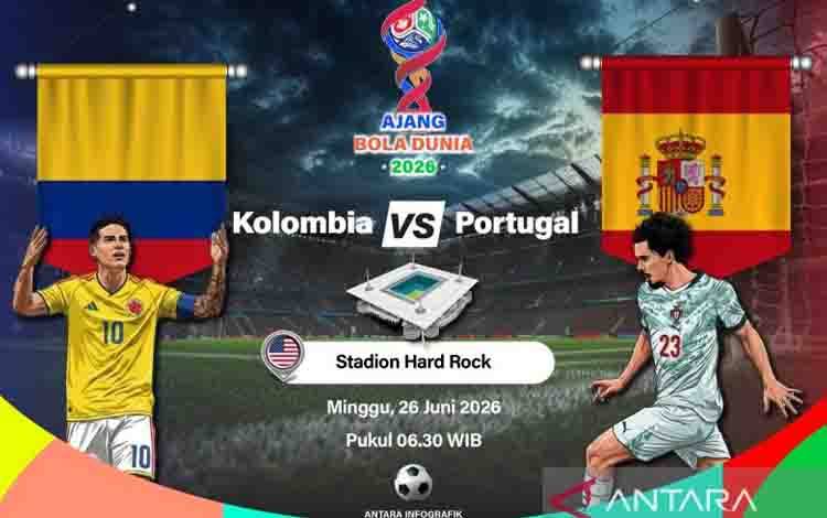 Kolombia dan Portugal Lolos ke 32 Besar usai Imbang 0-0