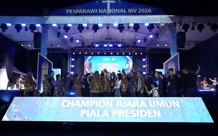 LPPD Kalteng Jadikan Hasil Pesparawi Nasional XIV Modal Menuju Sulawesi Tengah