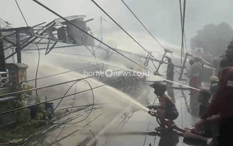 Korban Kesetrum Saat Kebakaran di Panangkalaan Hulu HSU Dilaporkan Meninggal