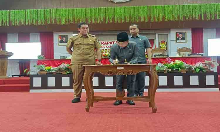 DPRD Pulang Pisau Setujui Perubahan Struktur BPBD, Bahas 2 Raperda Inisiatif