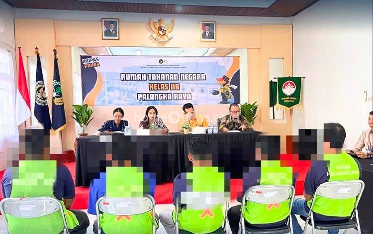 Rutan Palangka Raya Terima Wasmat PN Kasongan Perkuat Akuntabilitas Pelaksanaan Putusan