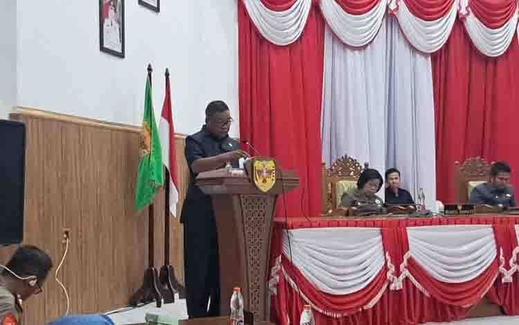 Begini Masukan Fraksi Perindo DPRD Gumas atas Raperda Pengelolaan Barang Milik Daerah