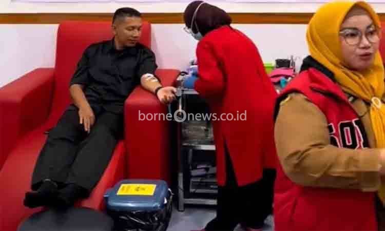 Wabup Kotim Ajak Masyarakat Jadikan Donor Darah sebagai Budaya Kepedulian