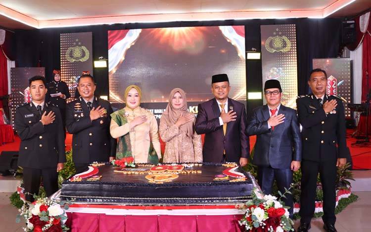 Syukuran Hari Bhayangkara ke-80, Kapolres Bartim Tegaskan Pelayanan Humanis dan Sinergi Jadi Prioritas