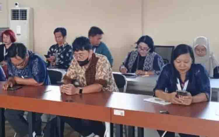 Balai Bahasa Kalteng Evaluasi Capaian Semester I, Jadikan Kendala Sebagai Bahan Perbaikan