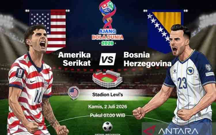 Amerika Serikat vs Bosnia dan Herzegovina: Lanjutkan Tuah Tuan Rumah