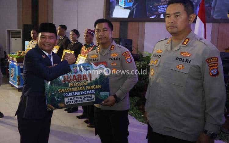 Polres Pulang Pisau Raih Tiga Penghargaan Ketahanan Pangan di Peringatan Hari Bhayangkara ke-80
