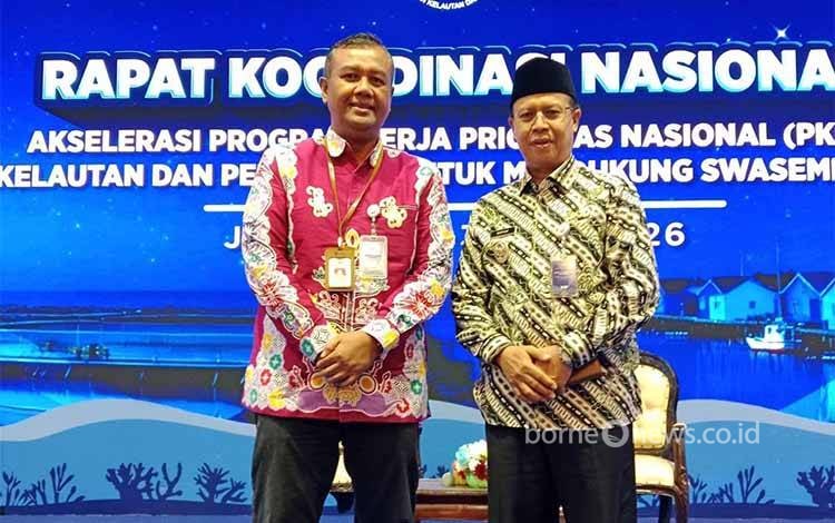 Wakil Bupati Seruyan Hadiri Rakornas Akselerasi PKPN Sektor Kelautan