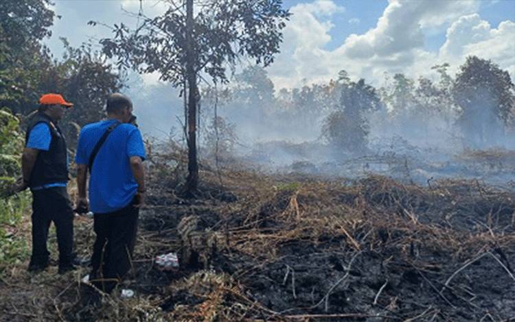 Awal Juli, 11 Hektare Lahan di Kotim Hangus Terbakar