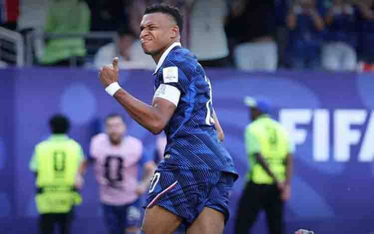 Gol Penalti Kylian Mbappe Bantu Timnas Prancis Singkirkan Paraguay 1-0