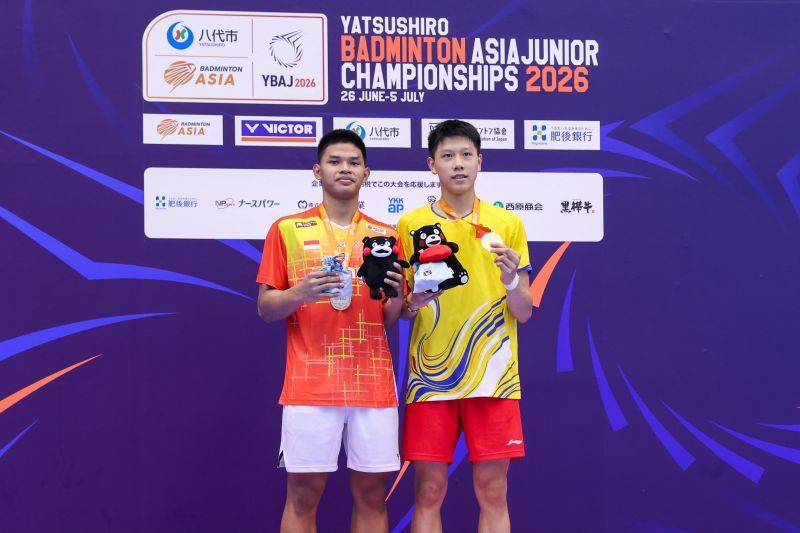 Fardhan Sumbang Perak untuk Indonesia di Kejuaraan Asia Junior 2026